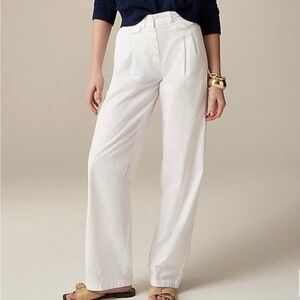 J. Crew pleated button front pants